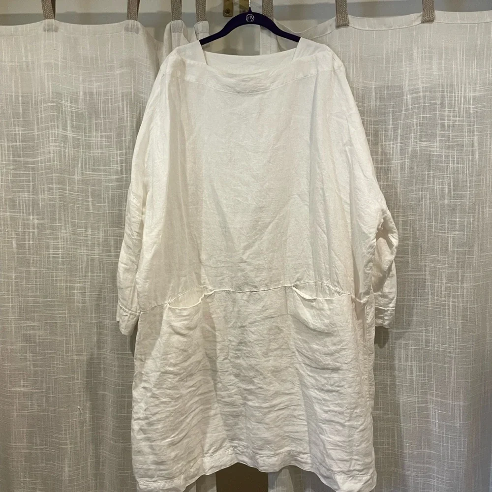 Metta Melboune Linen/Canvas Tunic Dress - Picture 2 of 5
